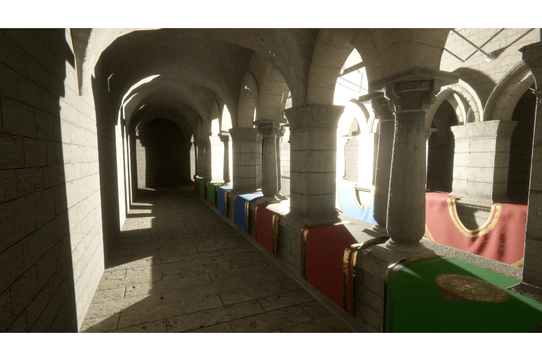 Representative global illumination render study